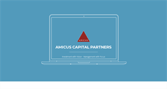 Desktop Screenshot of amicus-capital.com